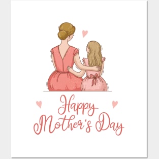 Happy Mothers Day | Mothers Day | Cheer Mom Posters and Art